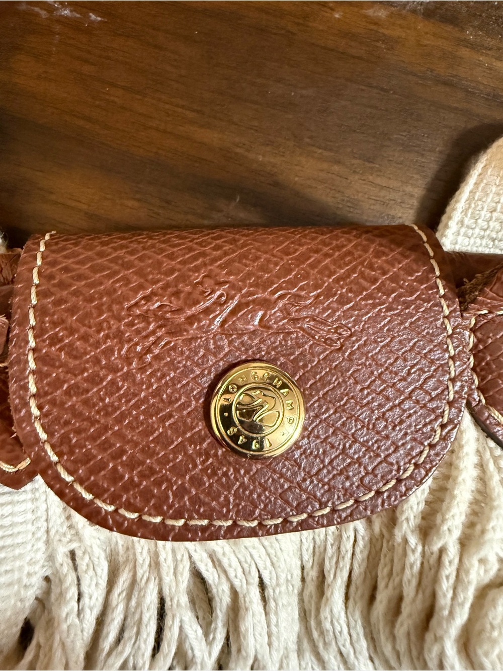 Longchamp LE PLIAGE FILET XS MESH BAG pre-owned - Picture 2 of 4